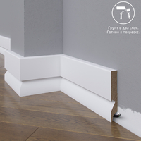 Плинтус МДФ 29-100-18 под покраску